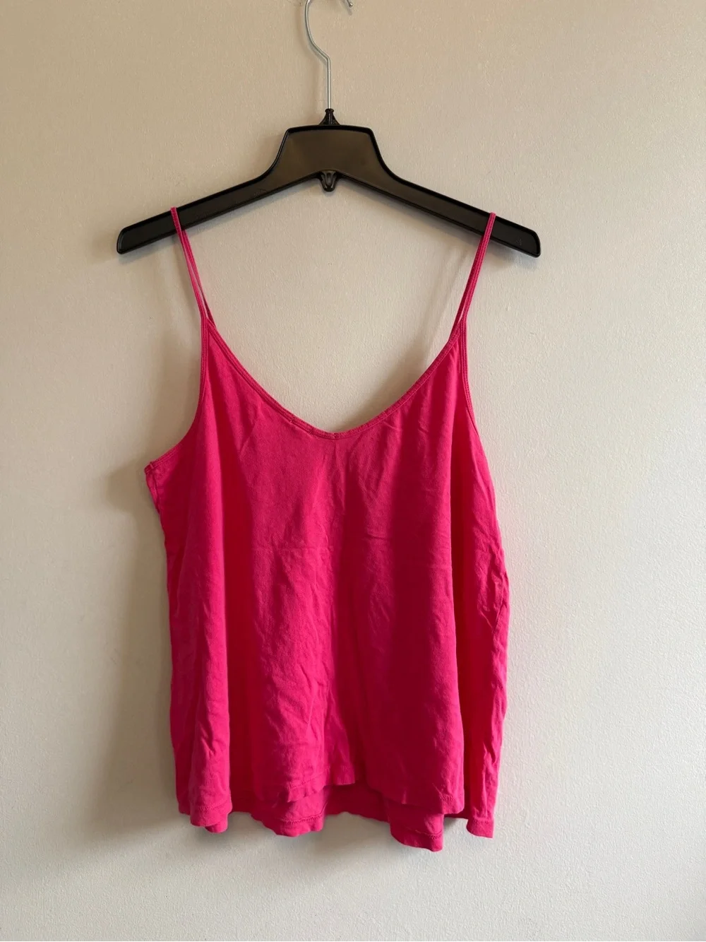 J. Crew Bright Pink Spaghetti Strap Camisole